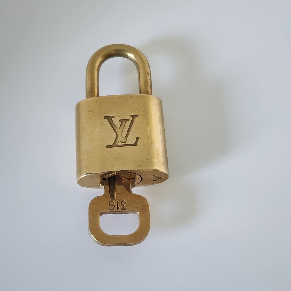 Louis Vuitton #316 Brass Lock and Key